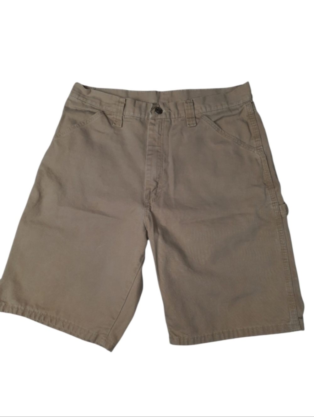 Wrangler Original Tan Khaki Utility Shorts SZ 32
